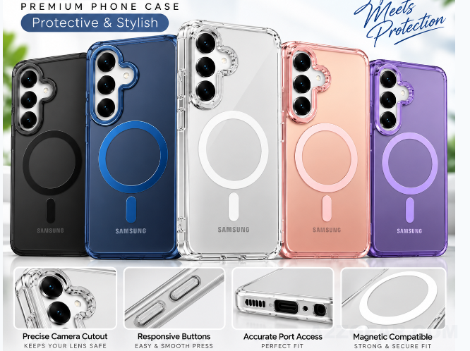 Samsung S26 Plus Protective Phone Case