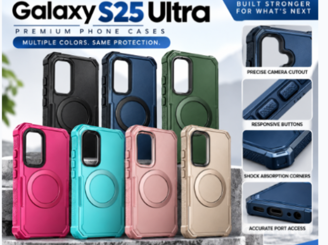 Samsung S25 Ultra Protective Phone Case