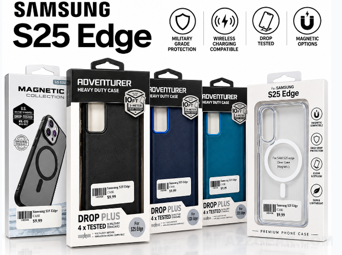 Samsung S25 Edge Protective Phone Case